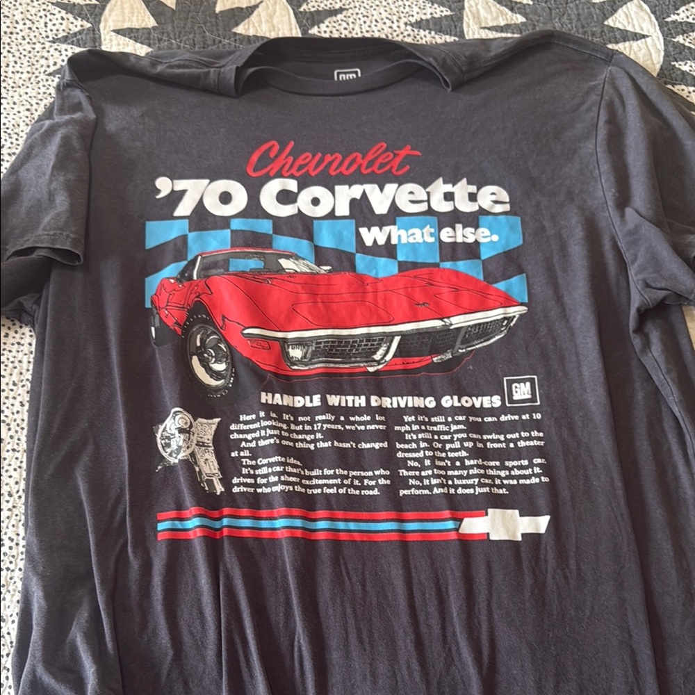 Hybrid Apparel GM Licensed Black T-Shirt